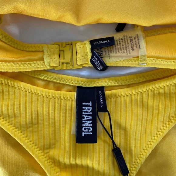 NWT Triangl Mica Sunshine Rib bikini size XXS - Picture 3 of 3